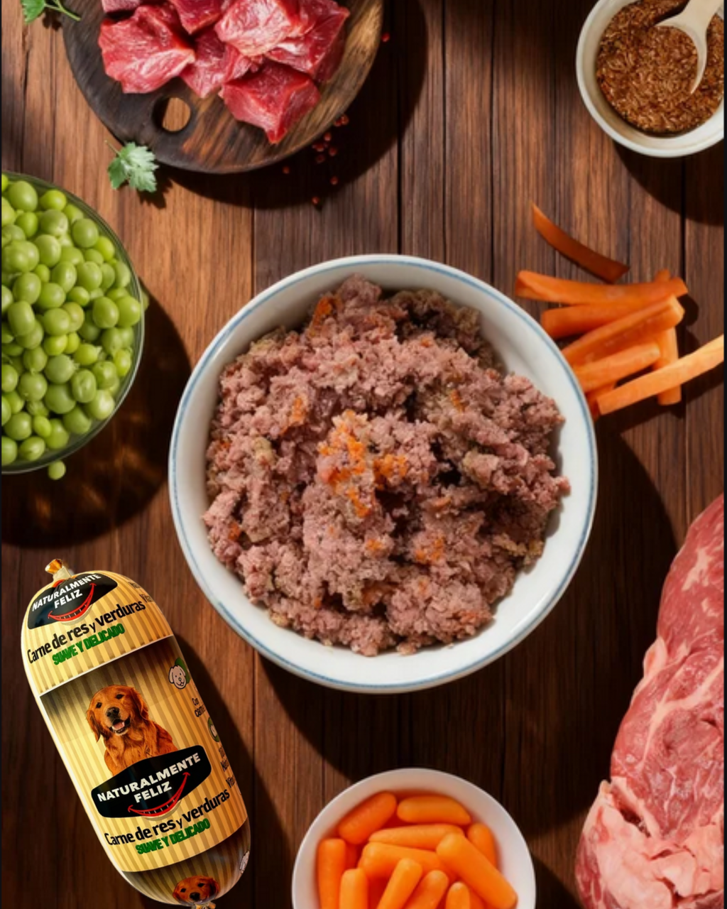 Menú x12 Perro - 5,4 Kg Ternera fresca con verduras