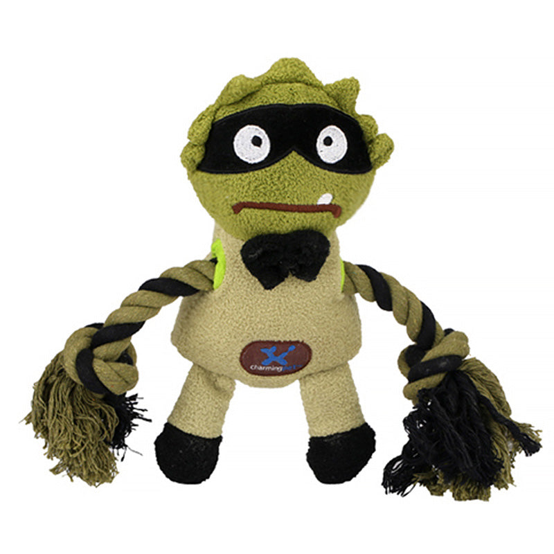 Juguete Peluche para Perro Mascota Resistente a Mordeduras con Sonido.