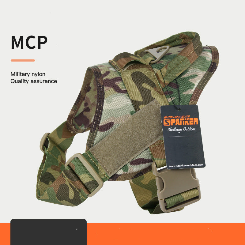 Arnés Táctico Resistente Estilo Militar para Perro Mascota