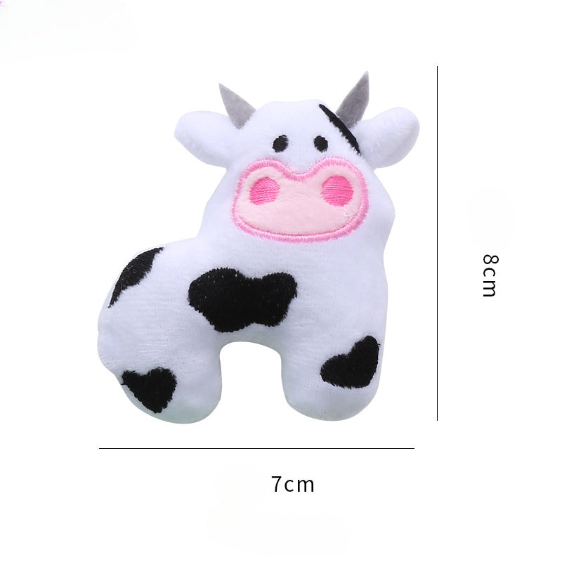 Juguete para Gato de Hierba Gatera con Forma de Vaca Loro Cocodrilo