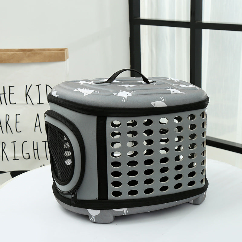 Bolsa Transporte Transpirable para Mascotas Gato Perro