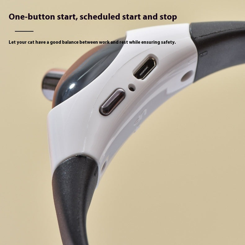 El Mejor Collar Láser para Gato Diversión Asegurada Carga USB