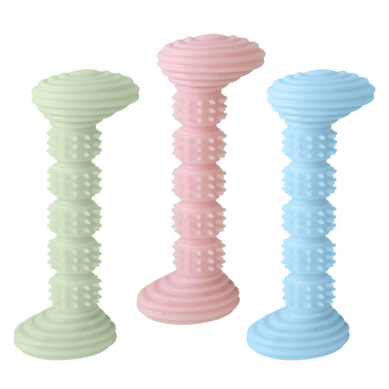 Juguete Mascota TPR Limpieza Dientes Perro