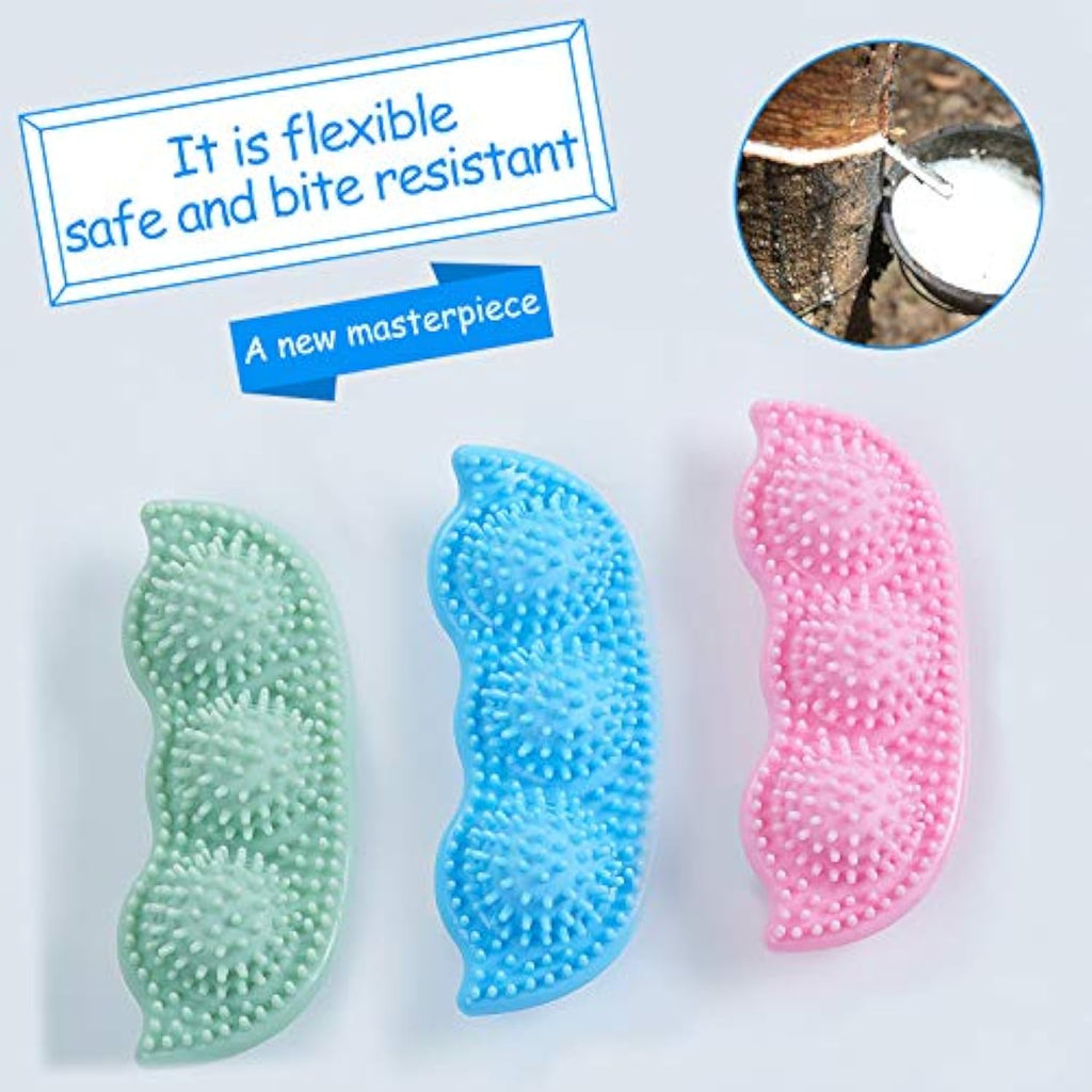 Juguete Masticable Especial Cachorros Durante Dentición Limpieza Dental 360°.