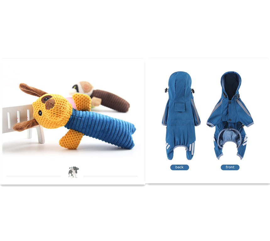 Juguete de Peluche de Animales para Perro Mascota