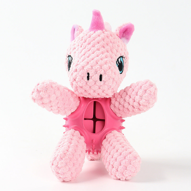 Juguete Peluche Mascota Unicornio Perezoso Perro