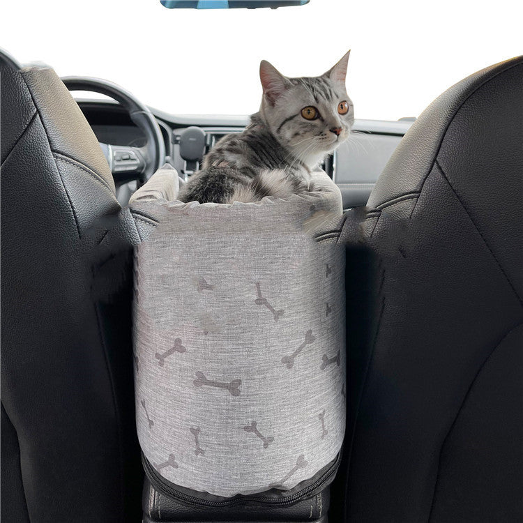 Cajon Transporte en Coche Perro Pequeño y Gato