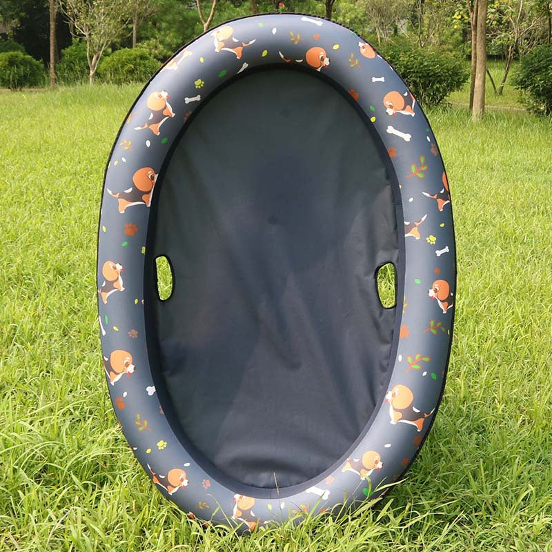 Hamaca Inflable Piscina para Perro, Cama Flotante para Mascota.