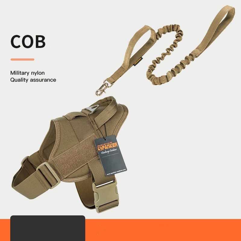 Arnés Táctico Resistente Estilo Militar para Perro Mascota