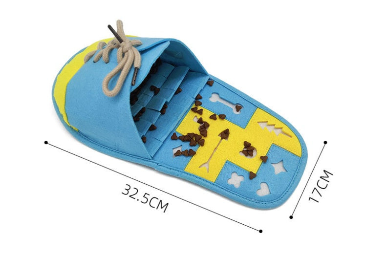 Juguete de comida lenta con sonido para perros