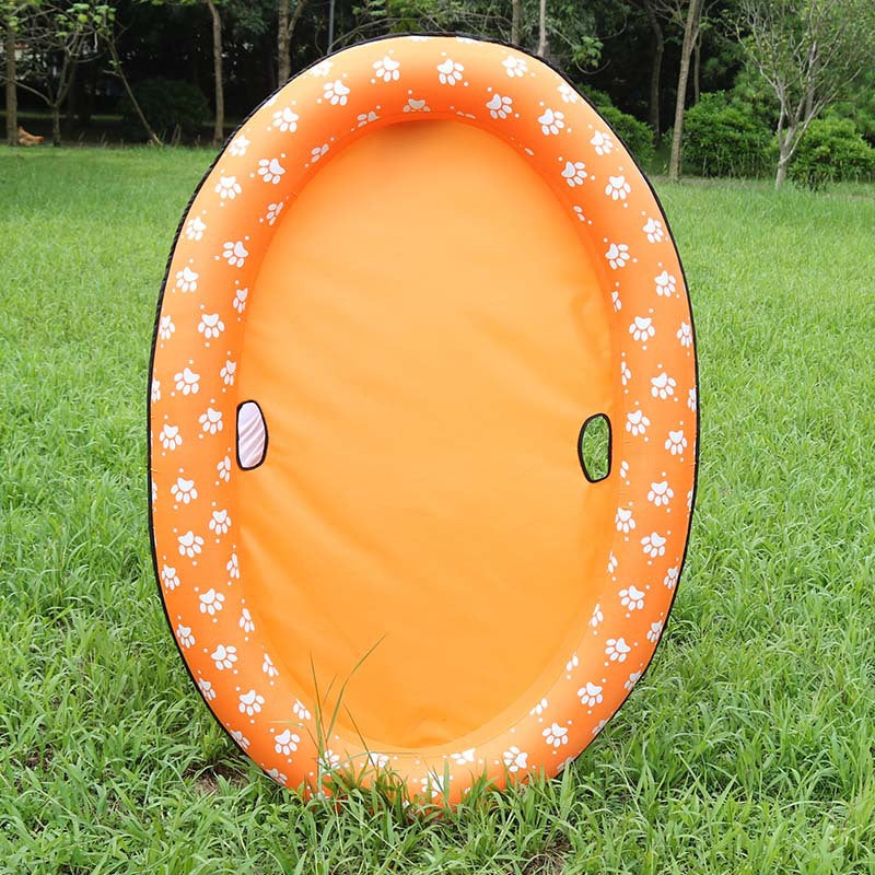 Hamaca Inflable Piscina para Perro, Cama Flotante para Mascota.