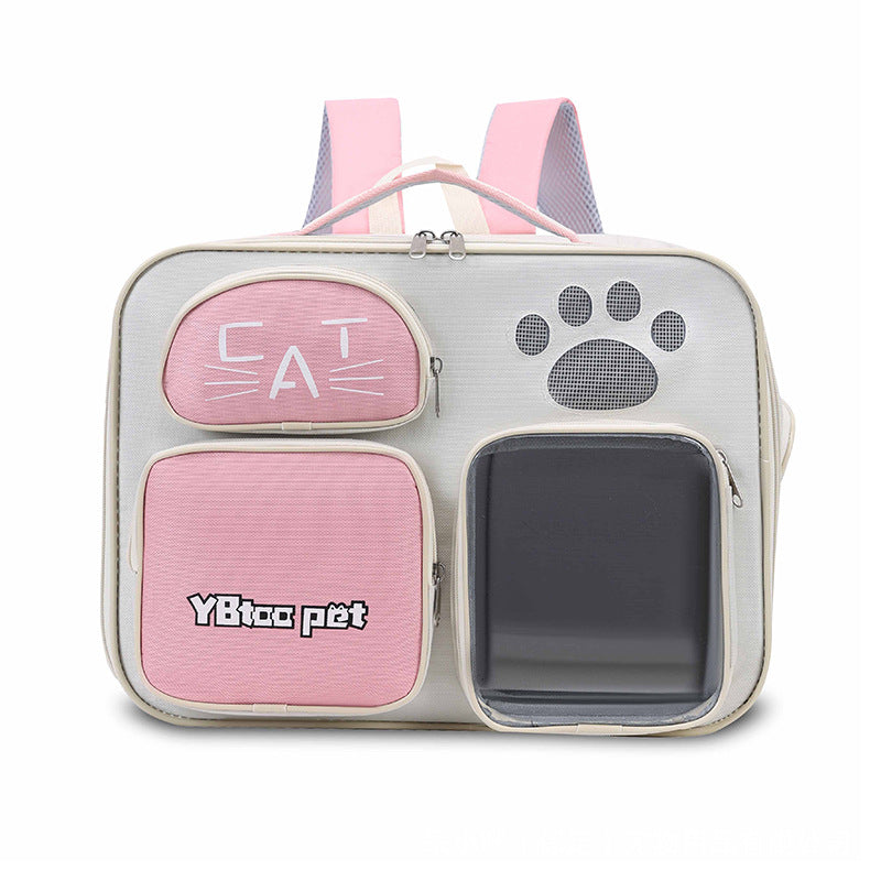 Bolso Mochila Transporte para Gato Perro Mascota