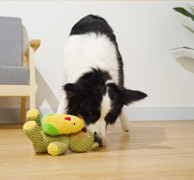 Juguete Interactivo de Perro para Limpieza de Dientes Resistente a Mordeduras.
