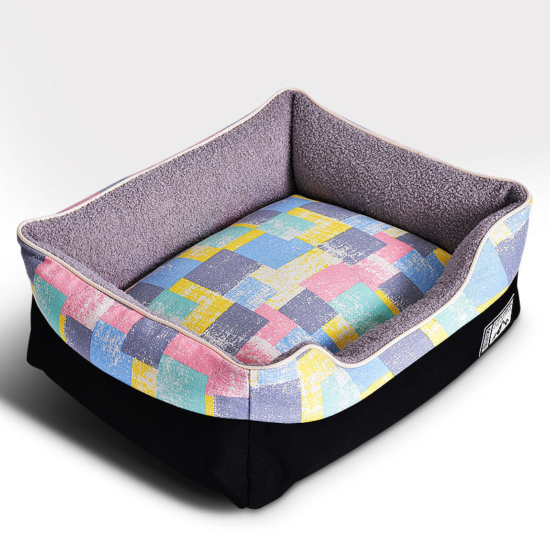 Cama Premium Diseño Elegante para Mascotas Perro Gato