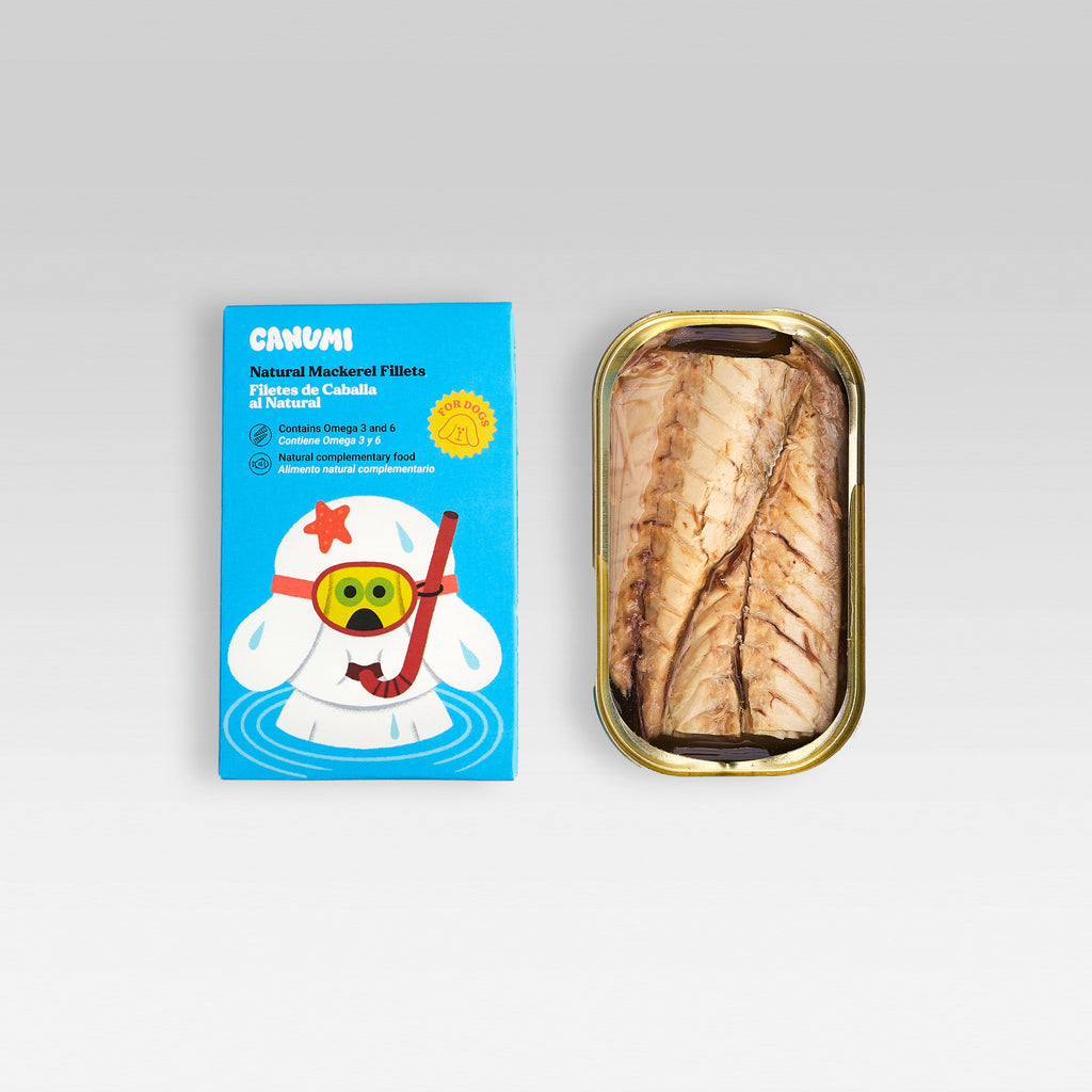 Conserva de Pescado Natural Caballa para Perro