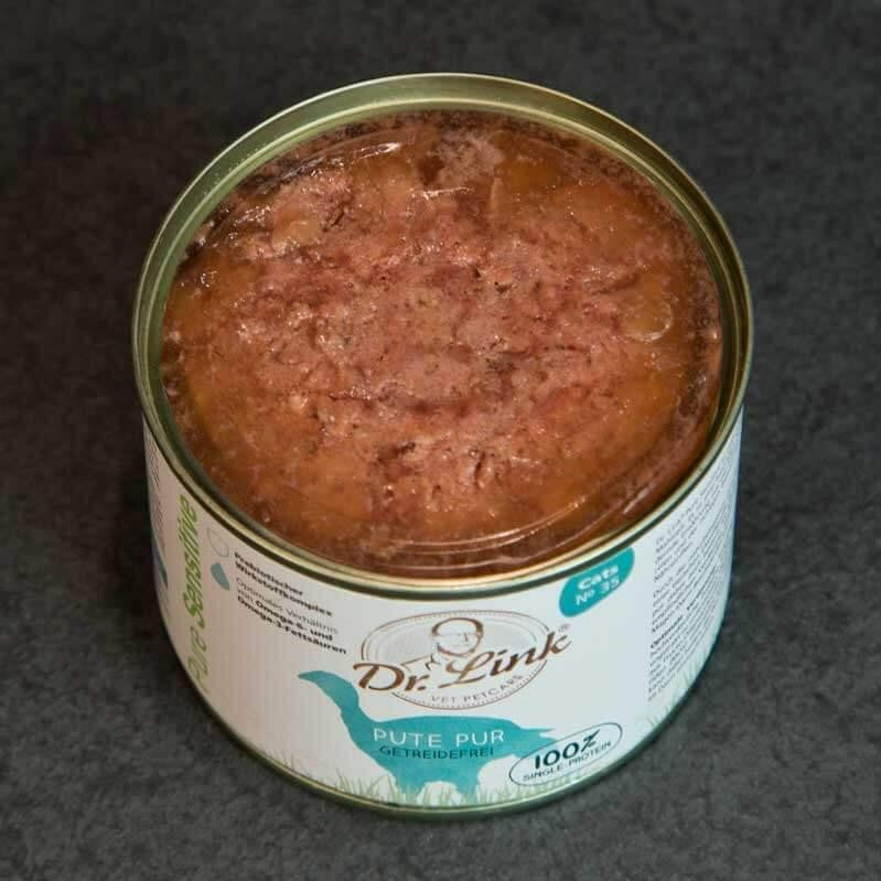 Lata de Comida Húmeda Pavo 100% Natural para Gato