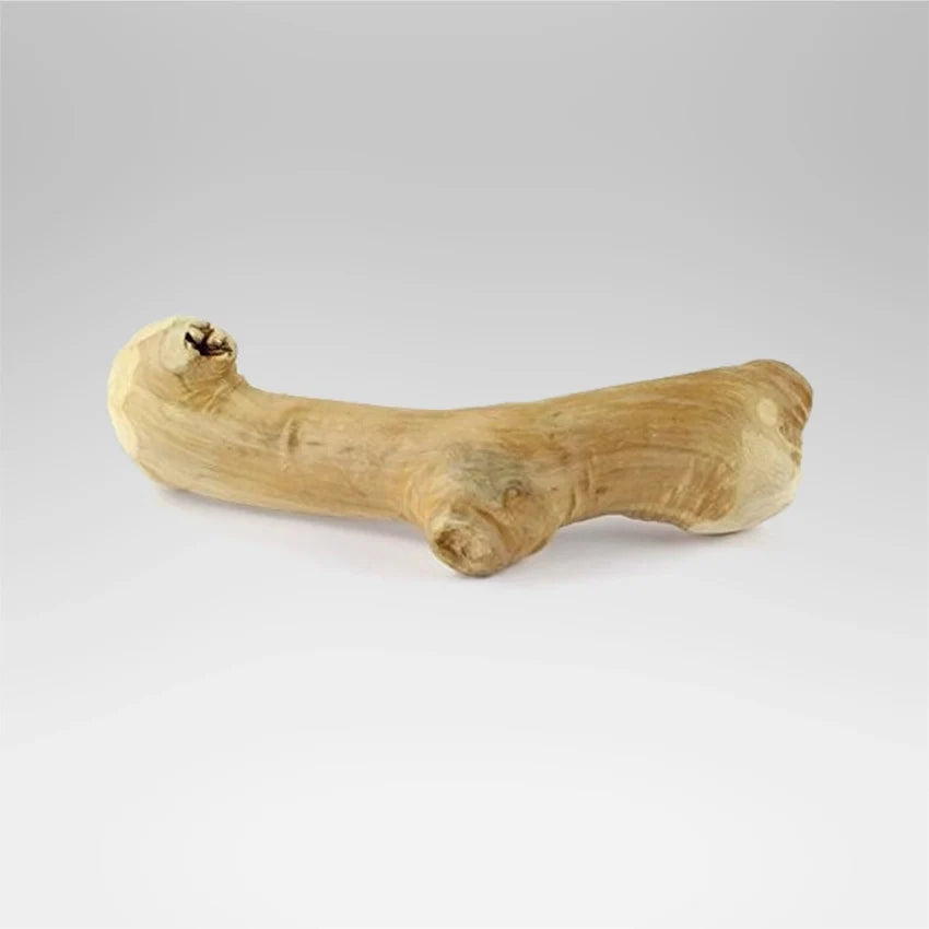 Juguete Mordedor Palo de Madera de Café para Perro