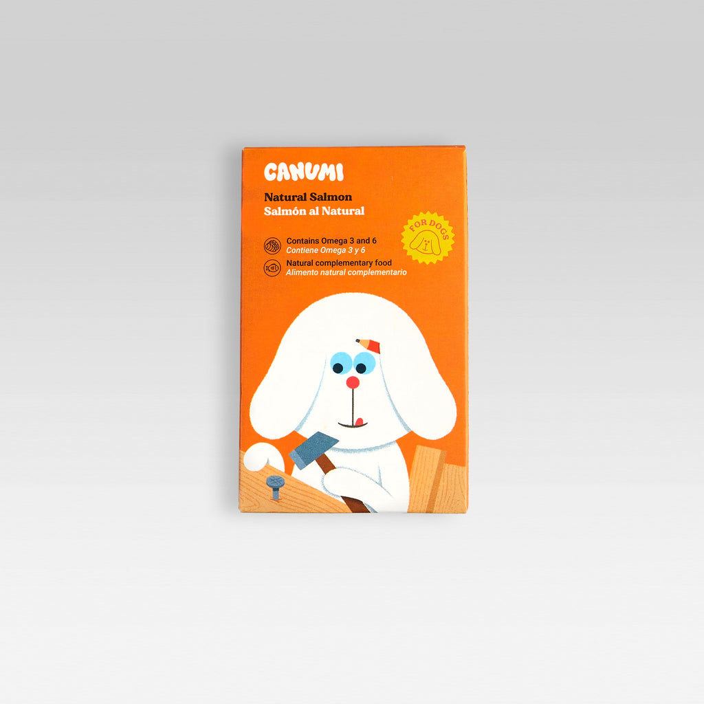 Conserva de Pescado Natural de Salmón al natural para Perro
