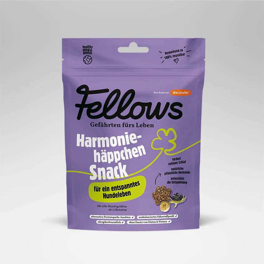 Snacks de Proteínas de Insecto Relajante con Valeriana y Pasiflora para Perro